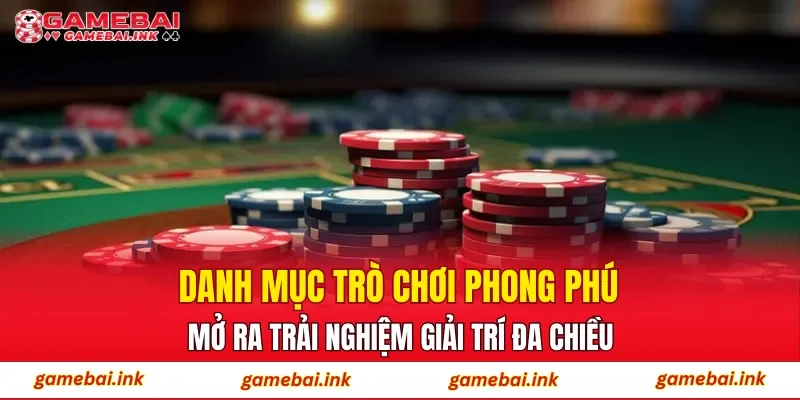 Giới Thiệu Game Bài 2 Danh mục trò chơi phong phú mở ra trải nghiệm giải trí đa chiều